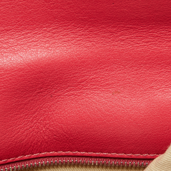 VALENTINO Pink Leather Medium Rockstud Glam Lock Flap Bag - Picture 7 of 8